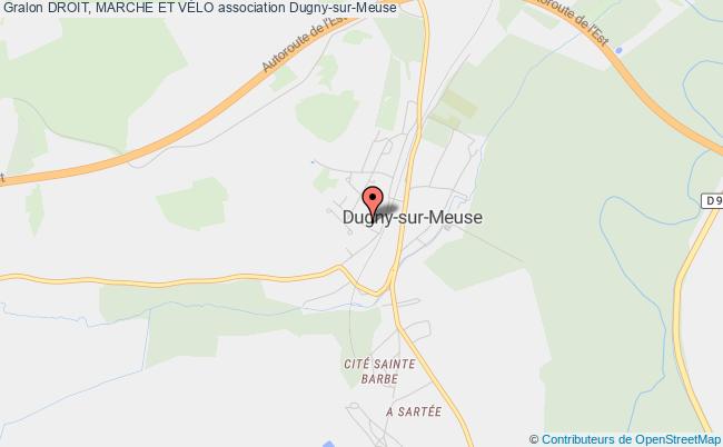 plan association Droit, Marche Et VÉlo Dugny-sur-Meuse