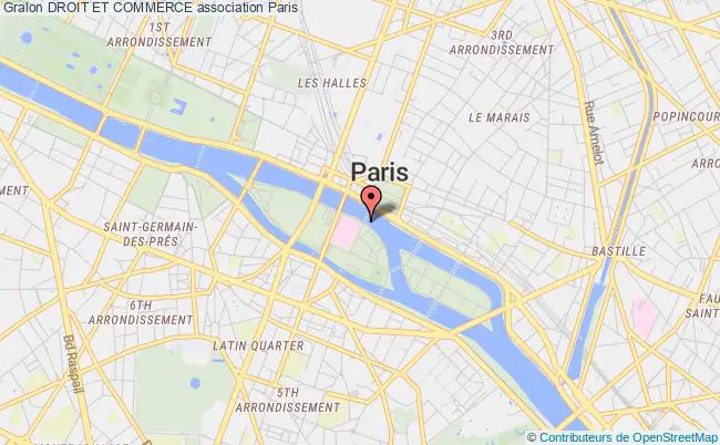 plan association Droit Et Commerce Paris