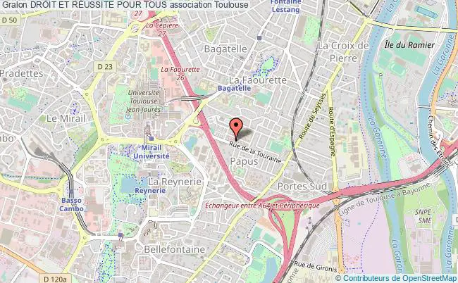 plan association Droit Et RÉussite Pour Tous Toulouse