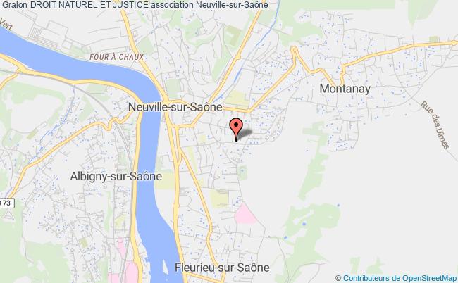 plan association Droit Naturel Et Justice Neuville-sur-Saône