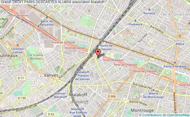 plan association Droit Paris Descartes Alumni Malakoff
