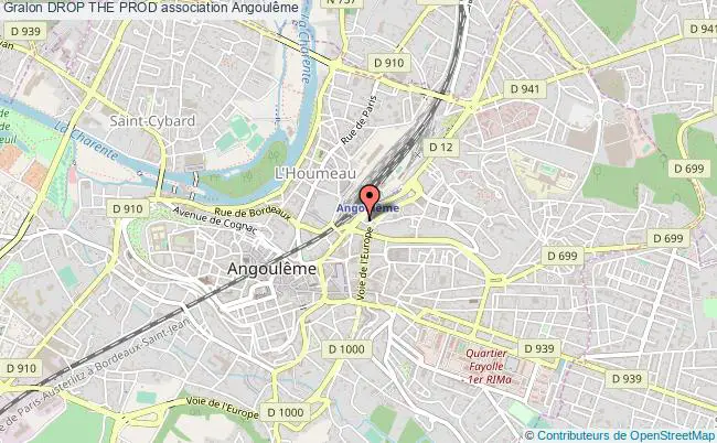 plan association Drop The Prod Angoulême