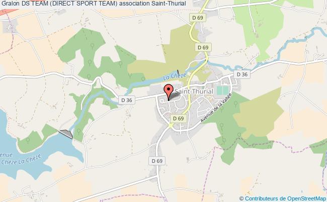 plan association Ds Team (direct Sport Team) Saint-Thurial