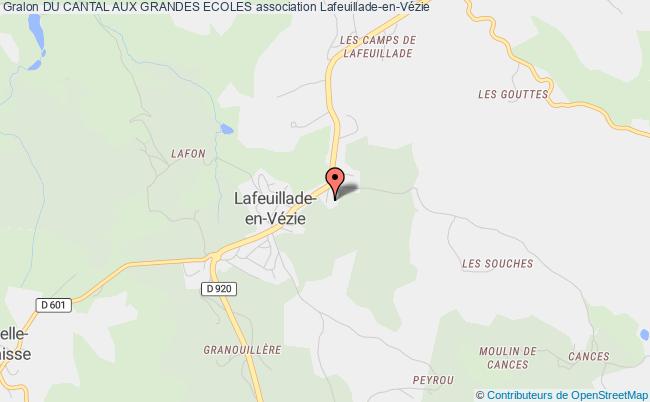 plan association Du Cantal Aux Grandes Ecoles Lafeuillade-en-Vézie