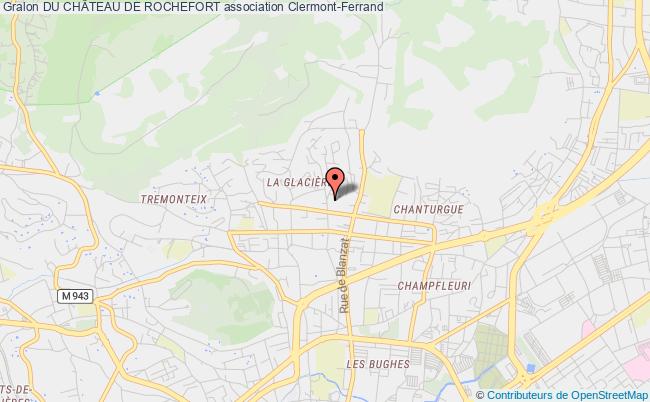 plan association Du ChÂteau De Rochefort Clermont-Ferrand