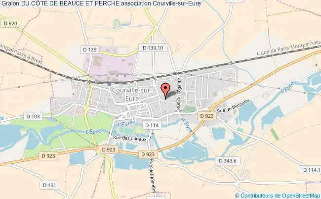 plan association Du CÔtÉ De Beauce Et Perche Courville-sur-Eure