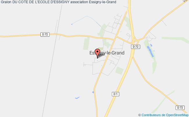 plan association Du Cote De L'ecole D'essigny Essigny-le-Grand