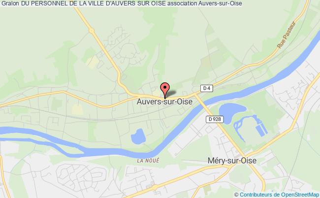 plan association Du Personnel De La Ville D'auvers Sur Oise Auvers-sur-Oise