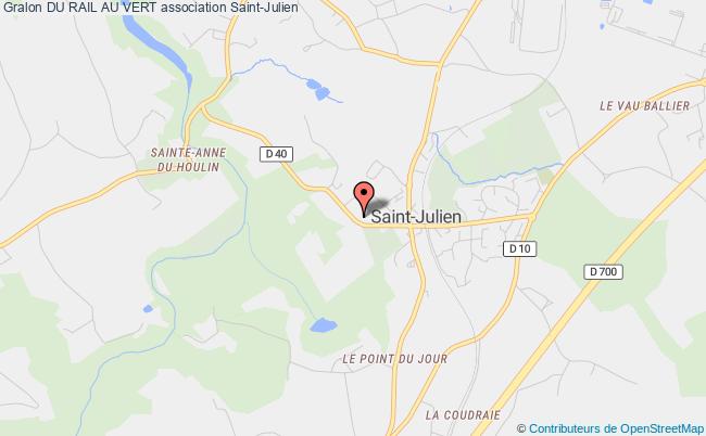 plan association Du Rail Au Vert Saint-Julien