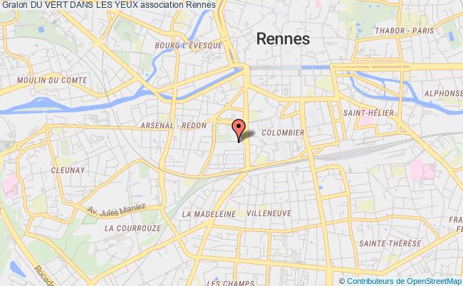 plan association Du Vert Dans Les Yeux Rennes