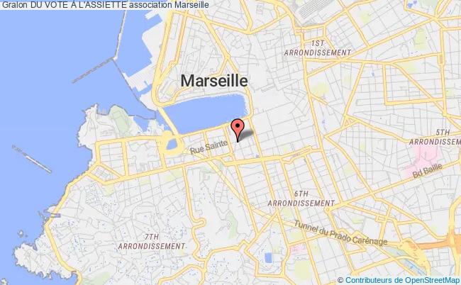 plan association Du Vote À L'assiette Marseille 1