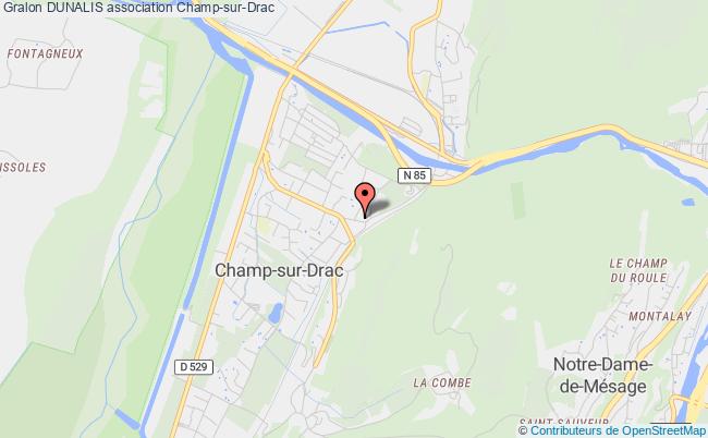 plan association Dunalis Champ-sur-Drac