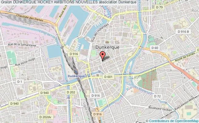 plan association Dunkerque Hockey Ambitions Nouvelles Dunkerque
