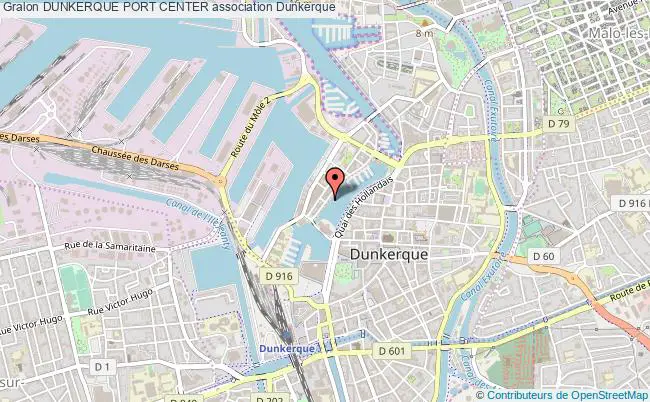 plan association Dunkerque Port Center Dunkerque