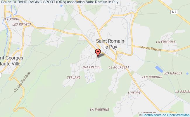 plan association Durand Racing Sport (drs) Saint-Romain-le-Puy