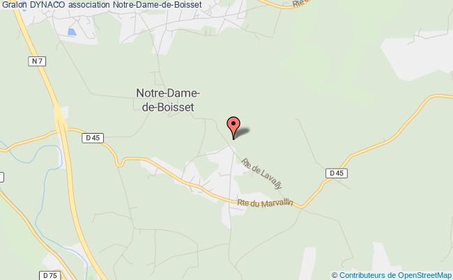 plan association Dynaco Notre-Dame-de-Boisset