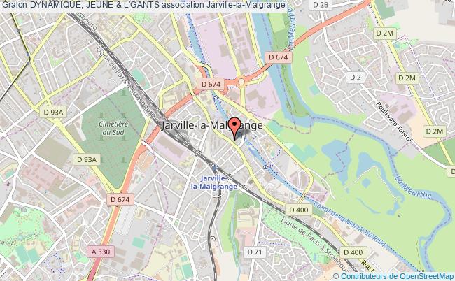 plan association Dynamique, Jeune & L'gants Jarville-la-Malgrange
