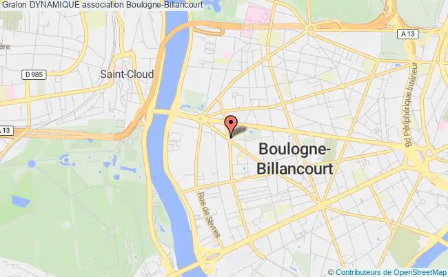 plan association Dynamique Boulogne-Billancourt
