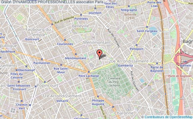 plan association Dynamiques Professionnelles Paris