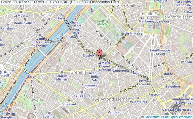 plan association Dyspraxie France Dys Paris (dfd Paris) PARIS