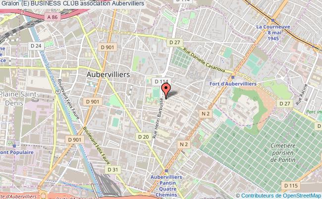 plan association (e) Business Club Aubervilliers