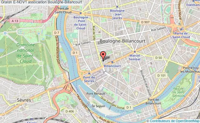 plan association E-nov1 Boulogne-Billancourt
