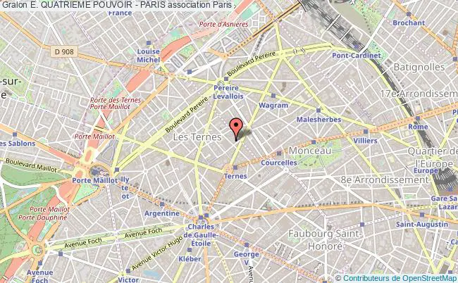 plan association E. Quatrieme Pouvoir - Paris Paris