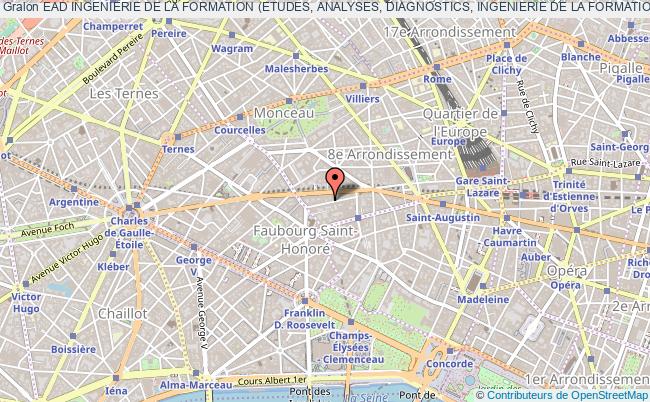 plan association Ead Ingenierie De La Formation (etudes, Analyses, Diagnostics, Ingenierie De La Formation) Paris