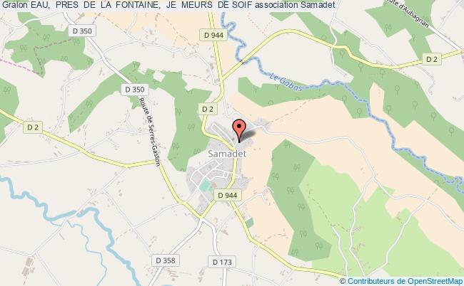 EAU,  PRES  DE  LA  FONTAINE,  JE  MEURS  DE SOIF