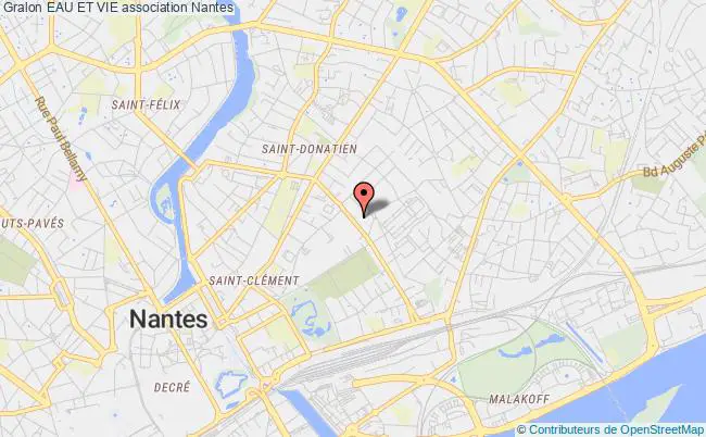 plan association Eau Et Vie Nantes