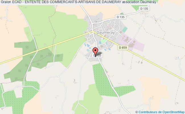 plan association Ecad - Entente Des Commercants-artisans De Daumeray Daumeray