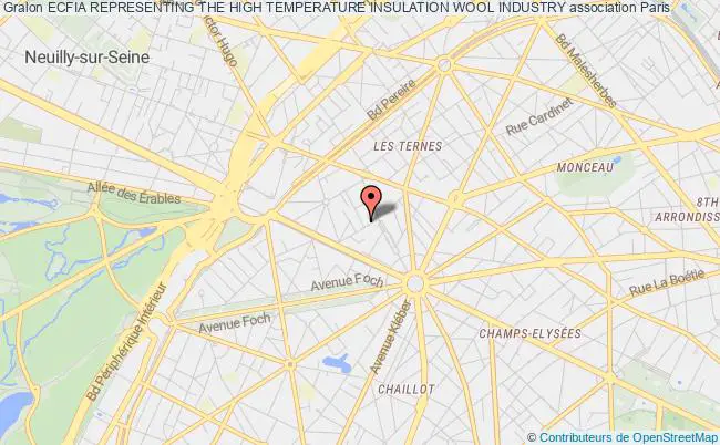 plan association Ecfia Representing The High Temperature Insulation Wool Industry Paris