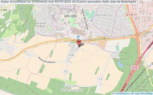 plan association Echanger Du Voisinage Aux Antipodes (evoisan) Saint-Jean-de-Beauregard