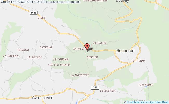 plan association Echanges Et Culture Rochefort