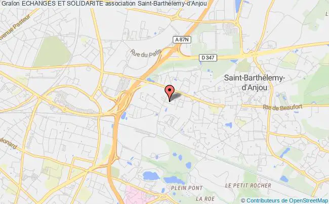 plan association Echanges Et Solidarite Saint-Barthélemy-d'Anjou