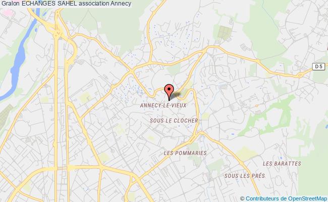 plan association Echanges Sahel Annecy