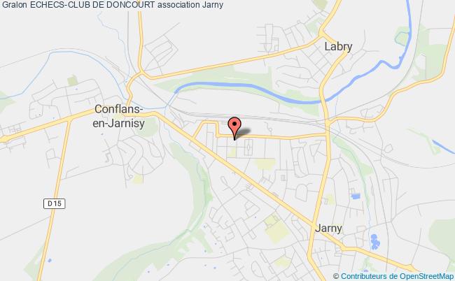 plan association Echecs-club De Doncourt Jarny