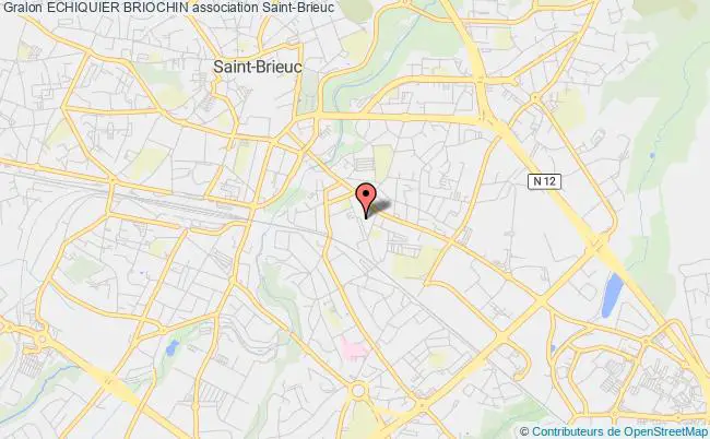 plan association Echiquier Briochin Saint-Brieuc