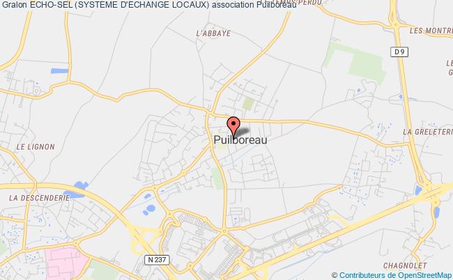 plan association Echo-sel (systeme D'echange Locaux) Puilboreau