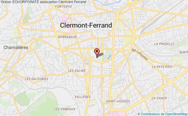 plan association Echorporate Clermont-Ferrand