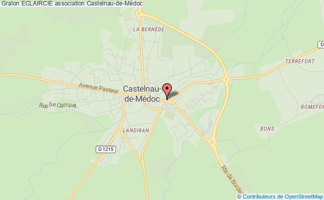 plan association Eclaircie Castelnau-de-Médoc