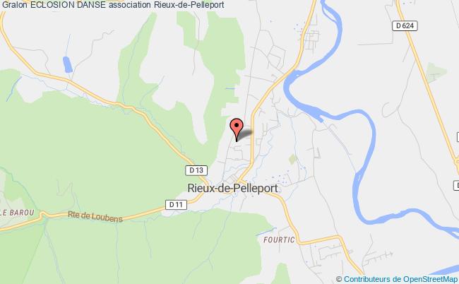 plan association Eclosion Danse Rieux-de-Pelleport