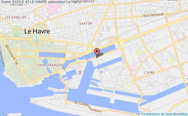 plan association Ecole 42 Le Havre Havre