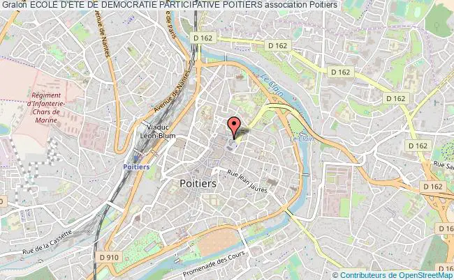 plan association Ecole D'ete De Democratie Participative Poitiers Poitiers