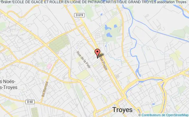 plan association Ecole De Glace Et Roller En Ligne De Patinage Artistique Grand Troyes Troyes