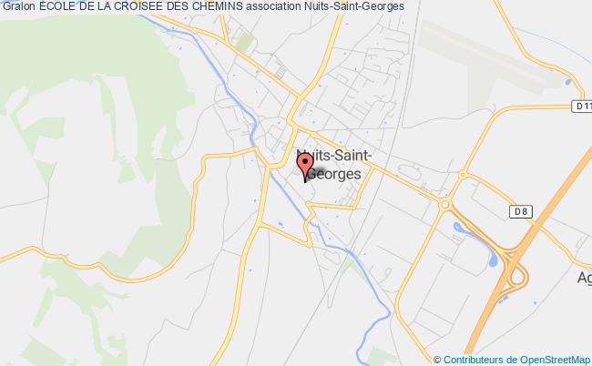plan association Ecole De La Croisee Des Chemins Nuits-Saint-Georges