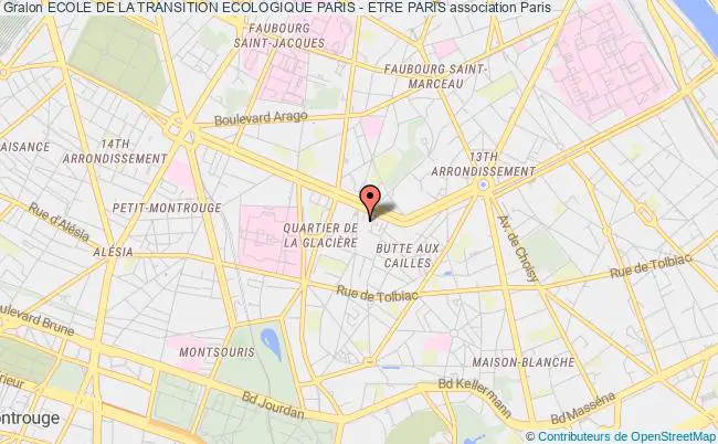 plan association Ecole De La Transition Ecologique Paris - Etre Paris Paris