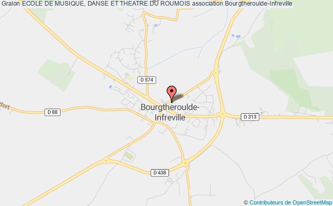 plan association Ecole De Musique, Danse Et Theatre Du Roumois Bourgtheroulde-Infreville