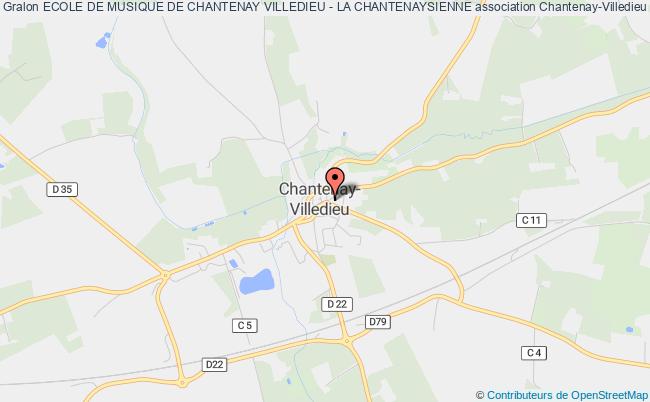plan association Ecole De Musique De Chantenay Villedieu - La Chantenaysienne Chantenay-Villedieu