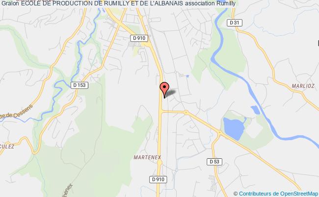 ECOLE DE PRODUCTION DE RUMILLY ET DE L'ALBANAIS